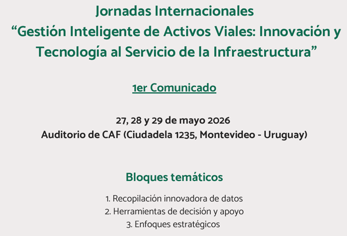 Jornadas Internacionales Gestión Inteligente de Activos Viales