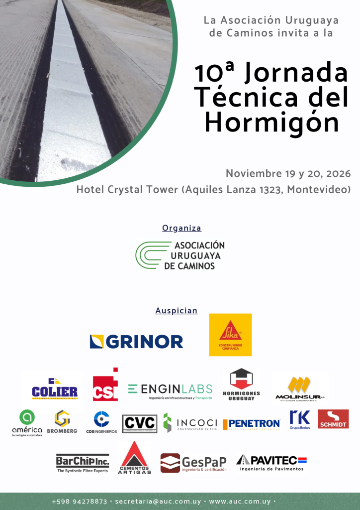 10a. Jornada Técnica del Hormigón
