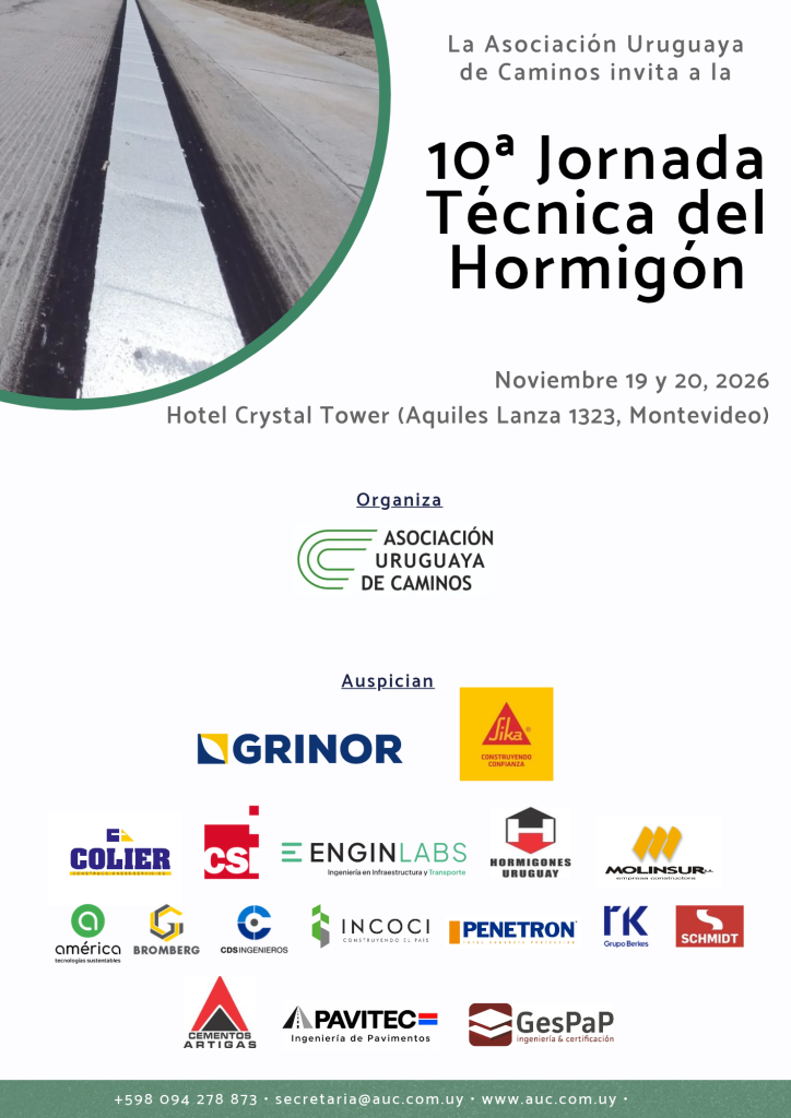 10a. Jornada Técnica del Hormigón