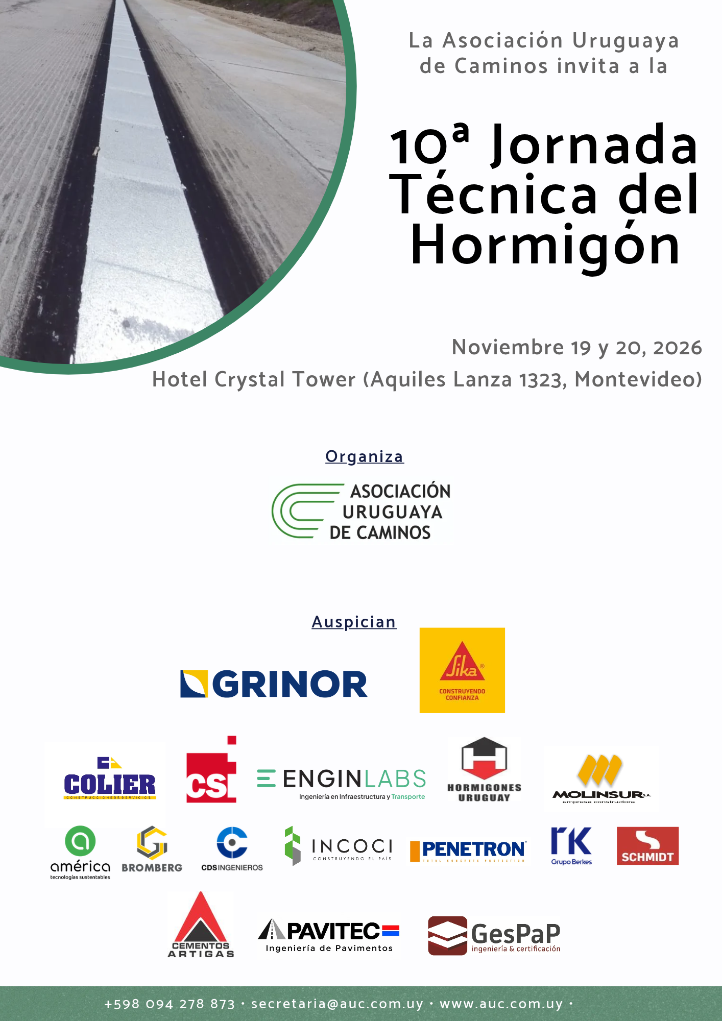 10a Jornada Del Hormigon_auspiciantes